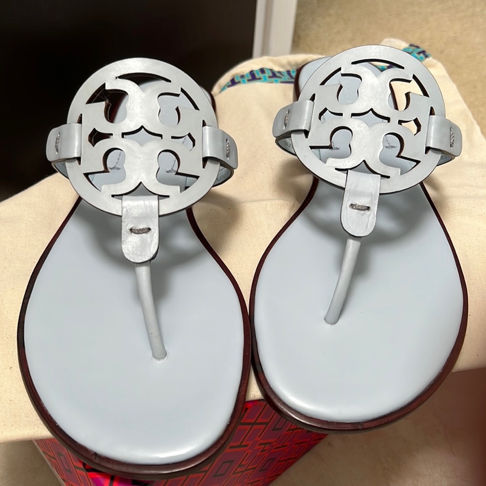 Powder blue Tory Burch miller